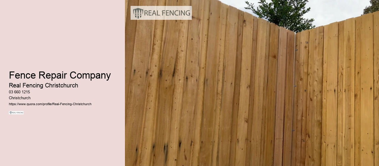 Fence Repair Company