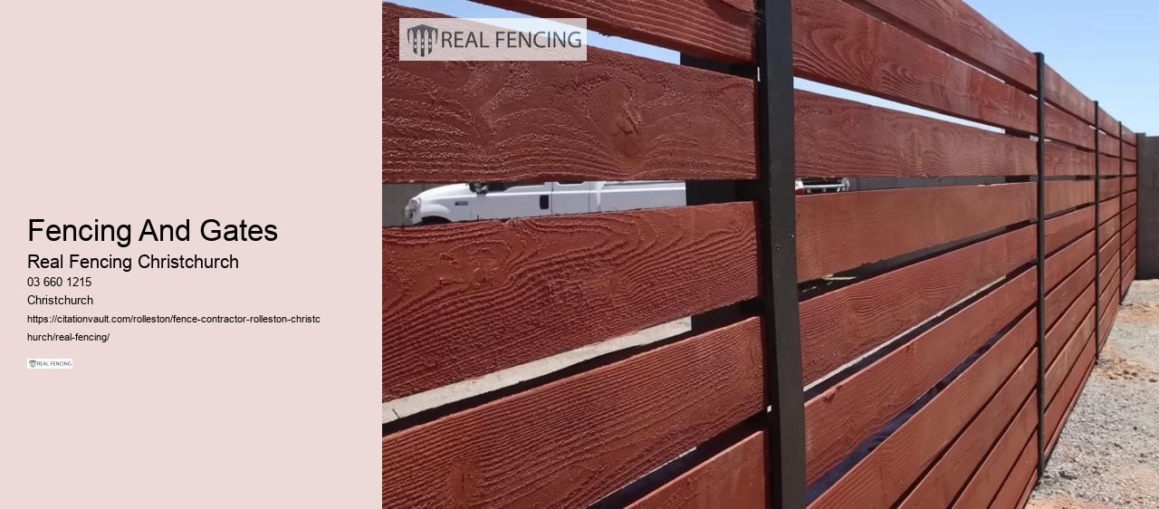 fencing and gates