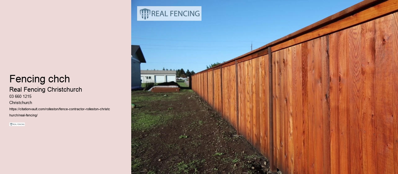 cheap fencing christchurch