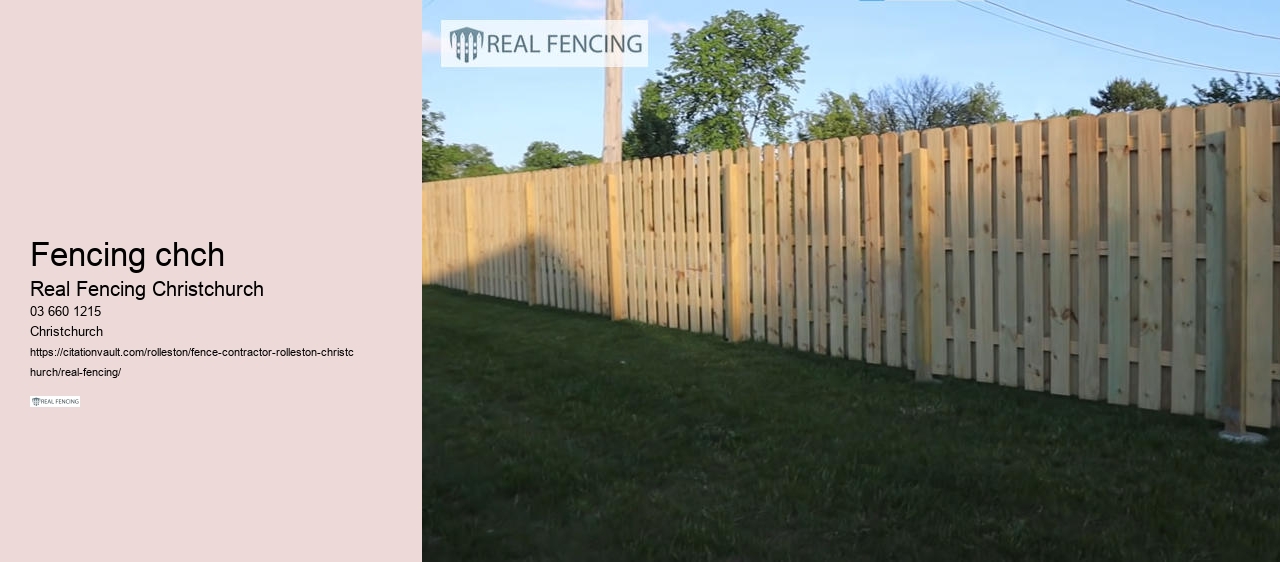 cheap fencing christchurch