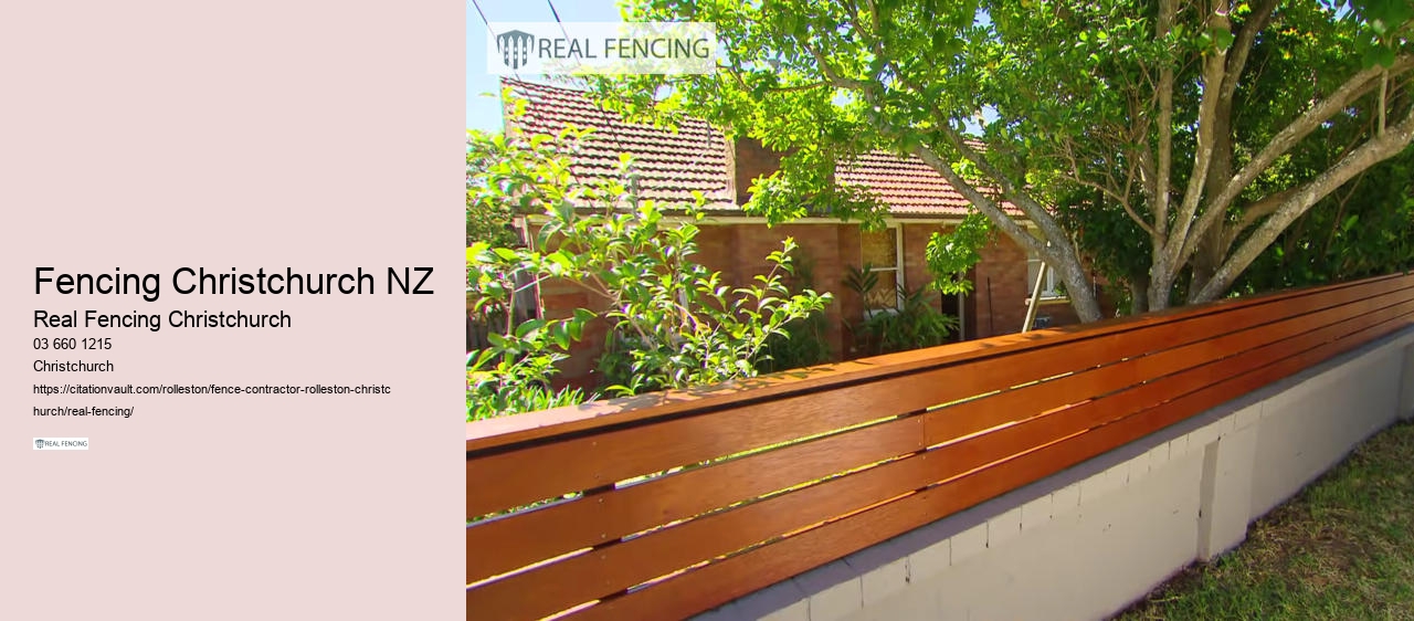 Fencing Christchurch NZ