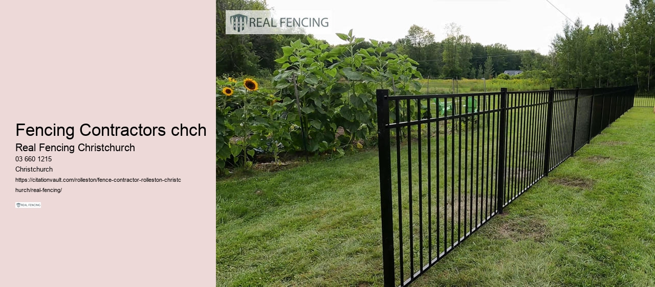 fences and gates christchurch