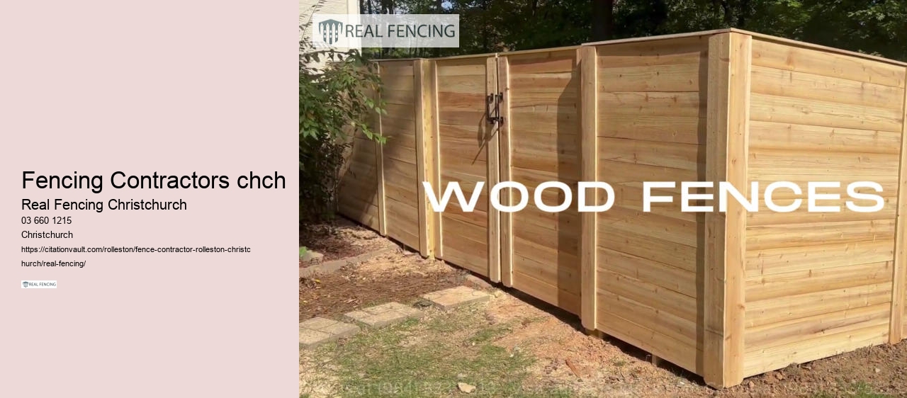 fence builders chch