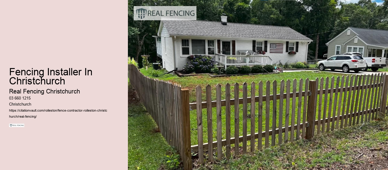 fence repairs chch