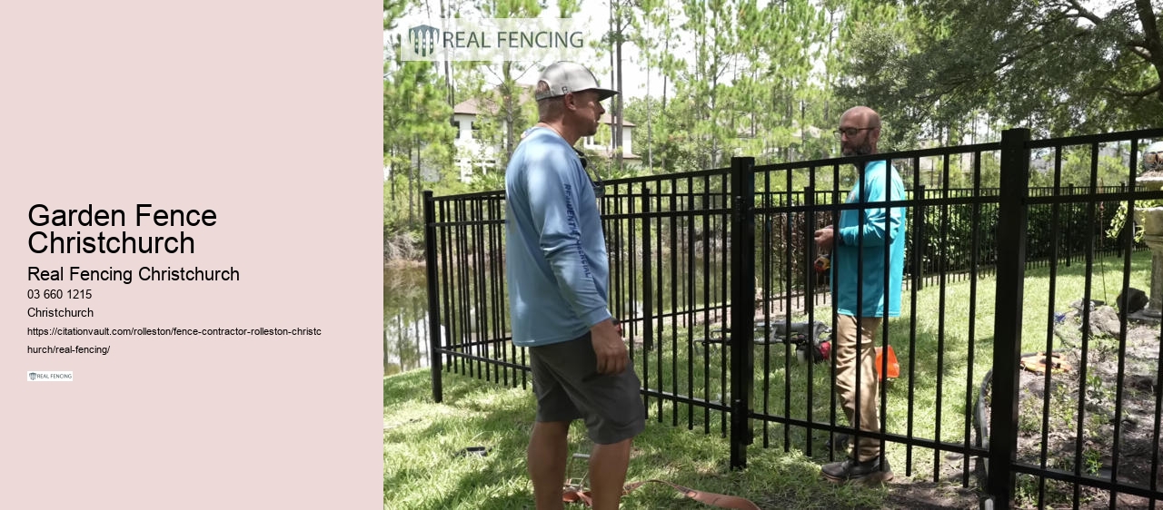 fence contractor christchurch
