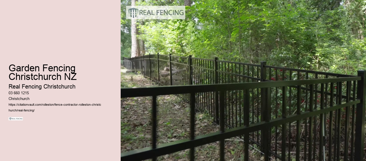 pvc fencing chch