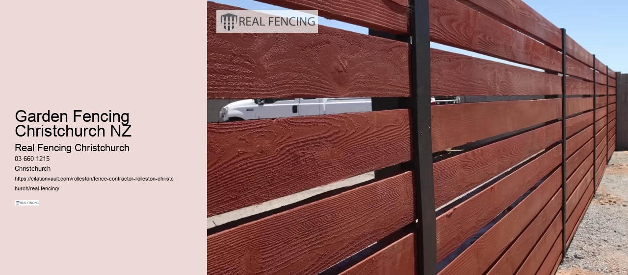 christchurch timber fencing