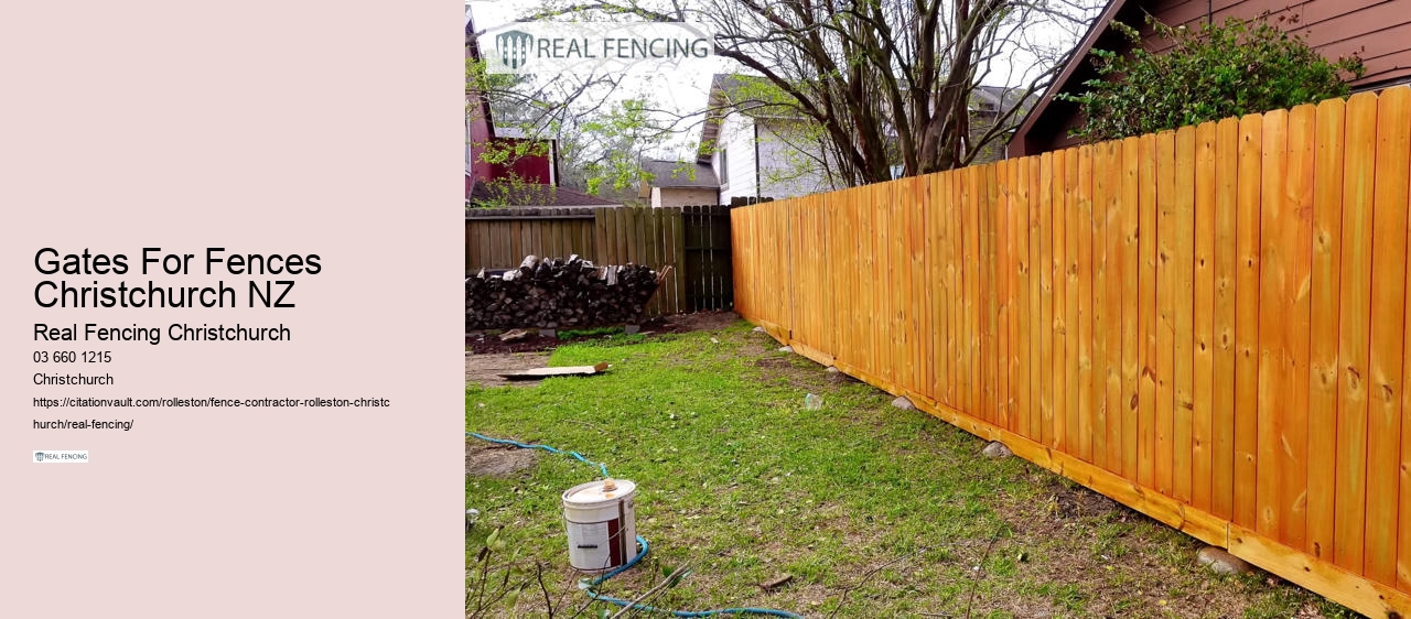 fencing and gates