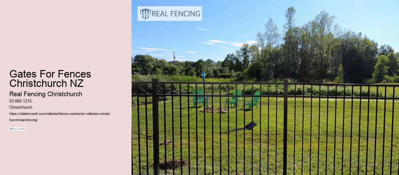 boundary fencing christchurch