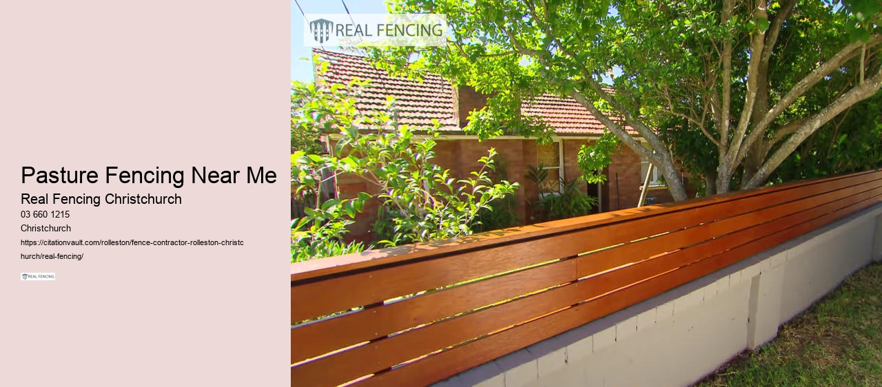 Pasture Fencing Near Me