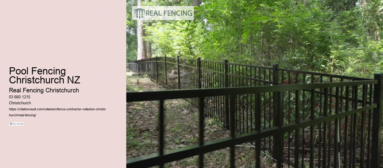 Pool Fencing Christchurch NZ