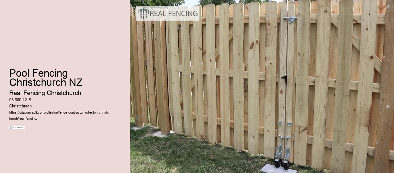 fences in christchurch nz