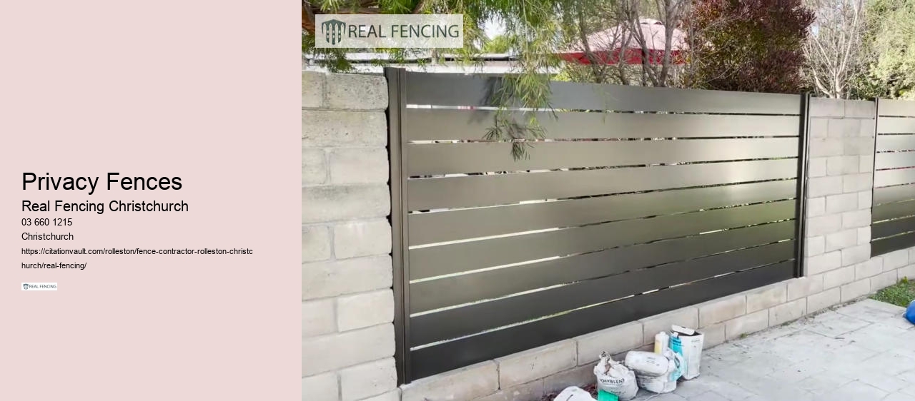 pvc fence christchurch