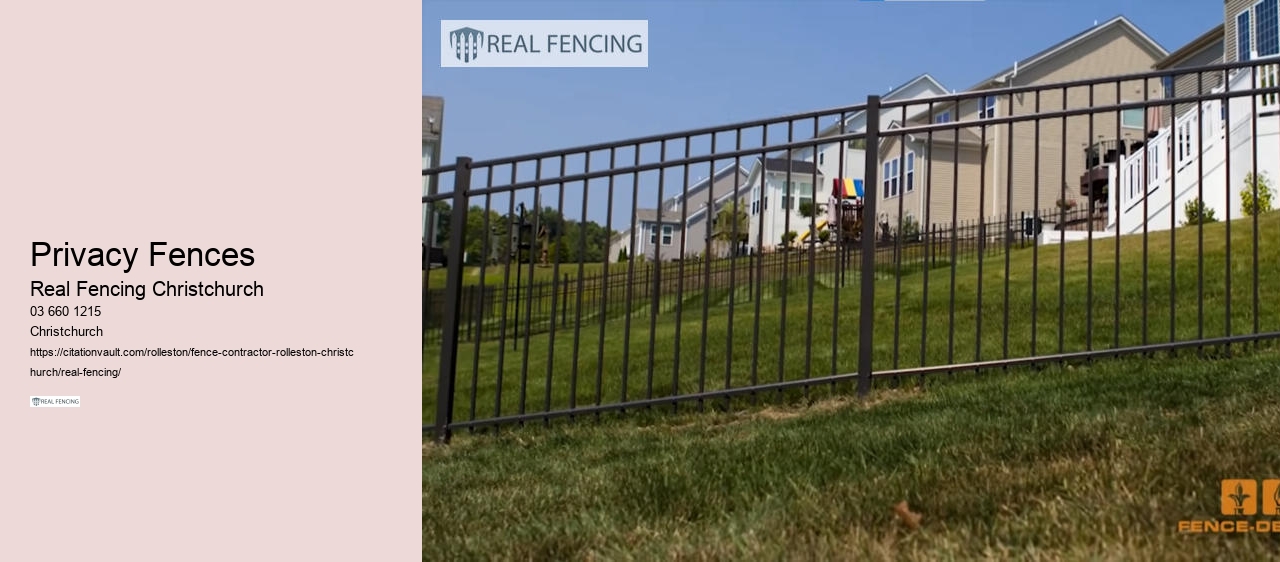 fencing companies christchurch