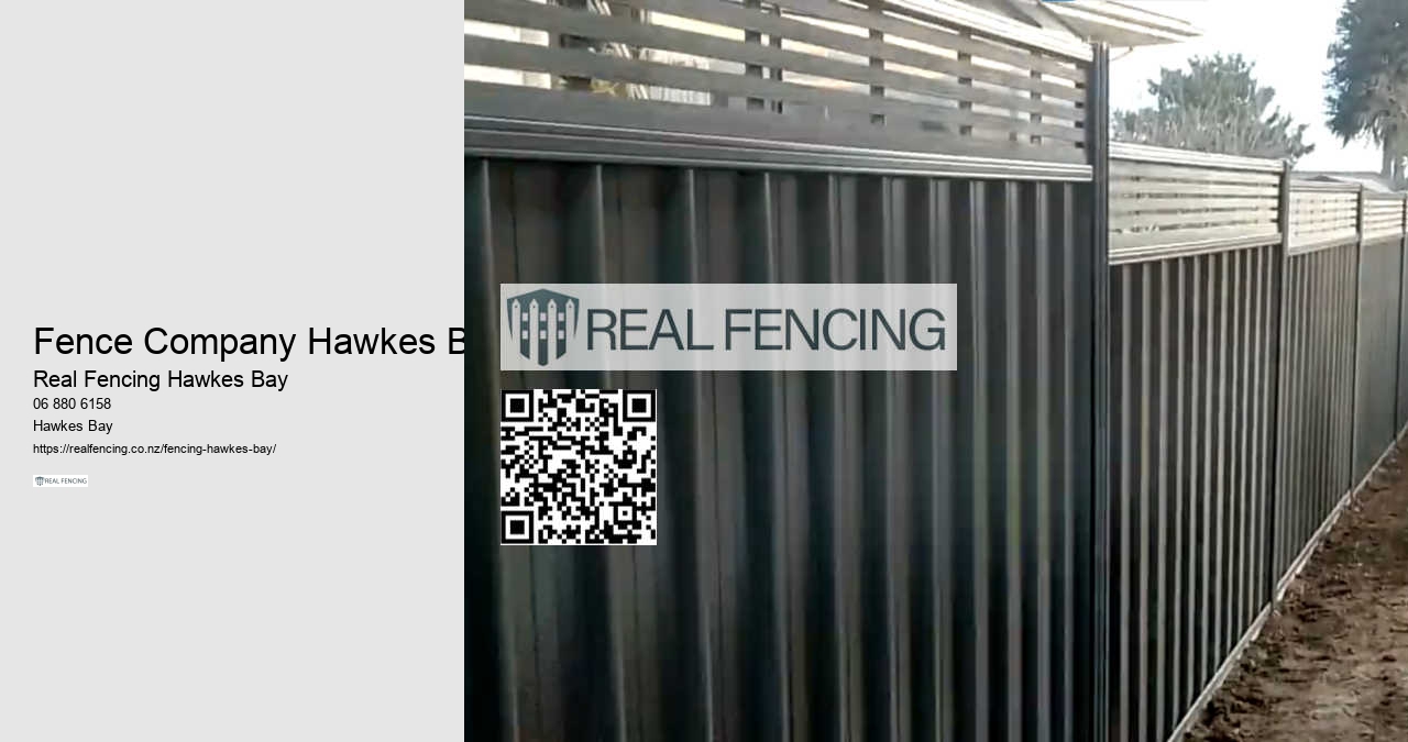Fence Types Hawkes Bay