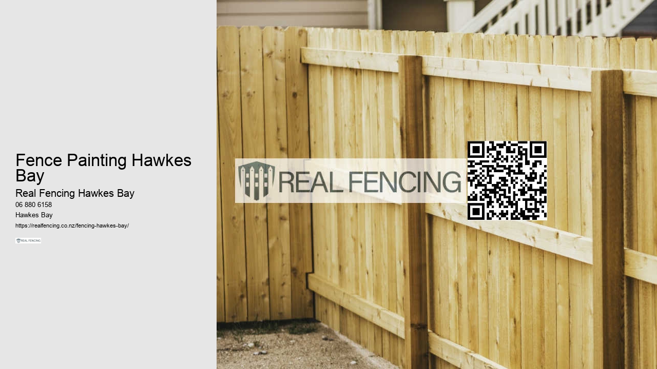 Fence Painting Hawkes Bay