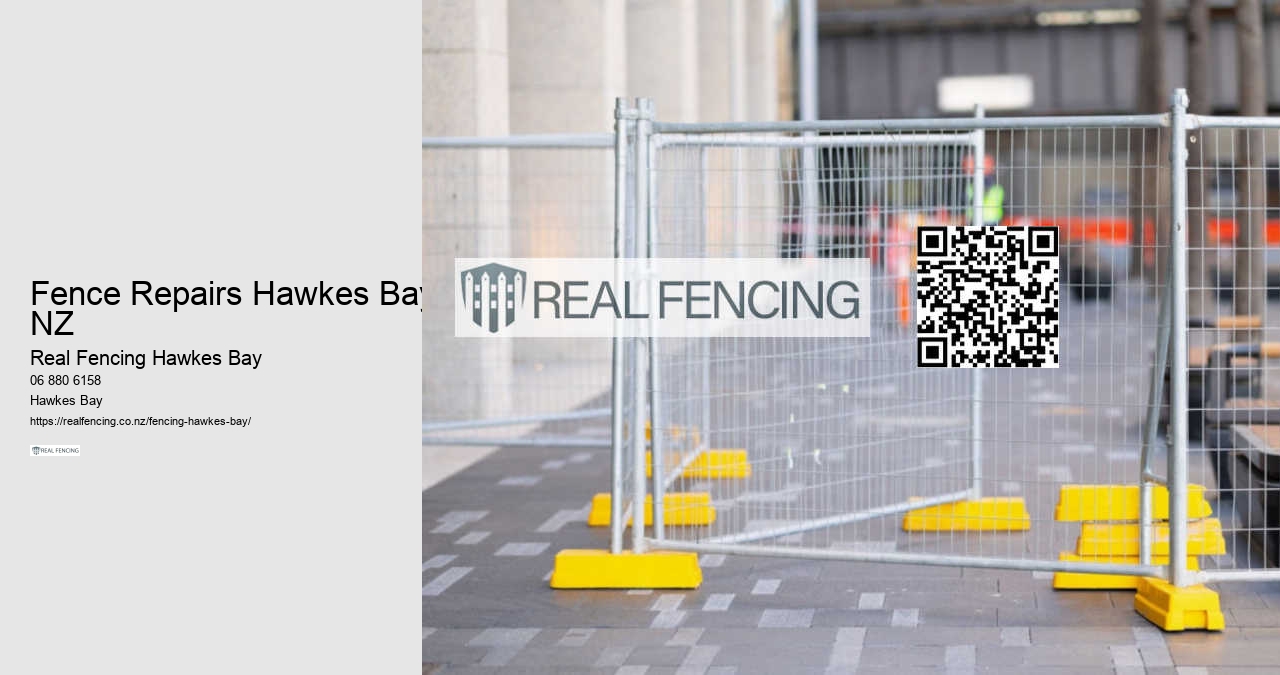 Fence Repairs Hawkes Bay NZ