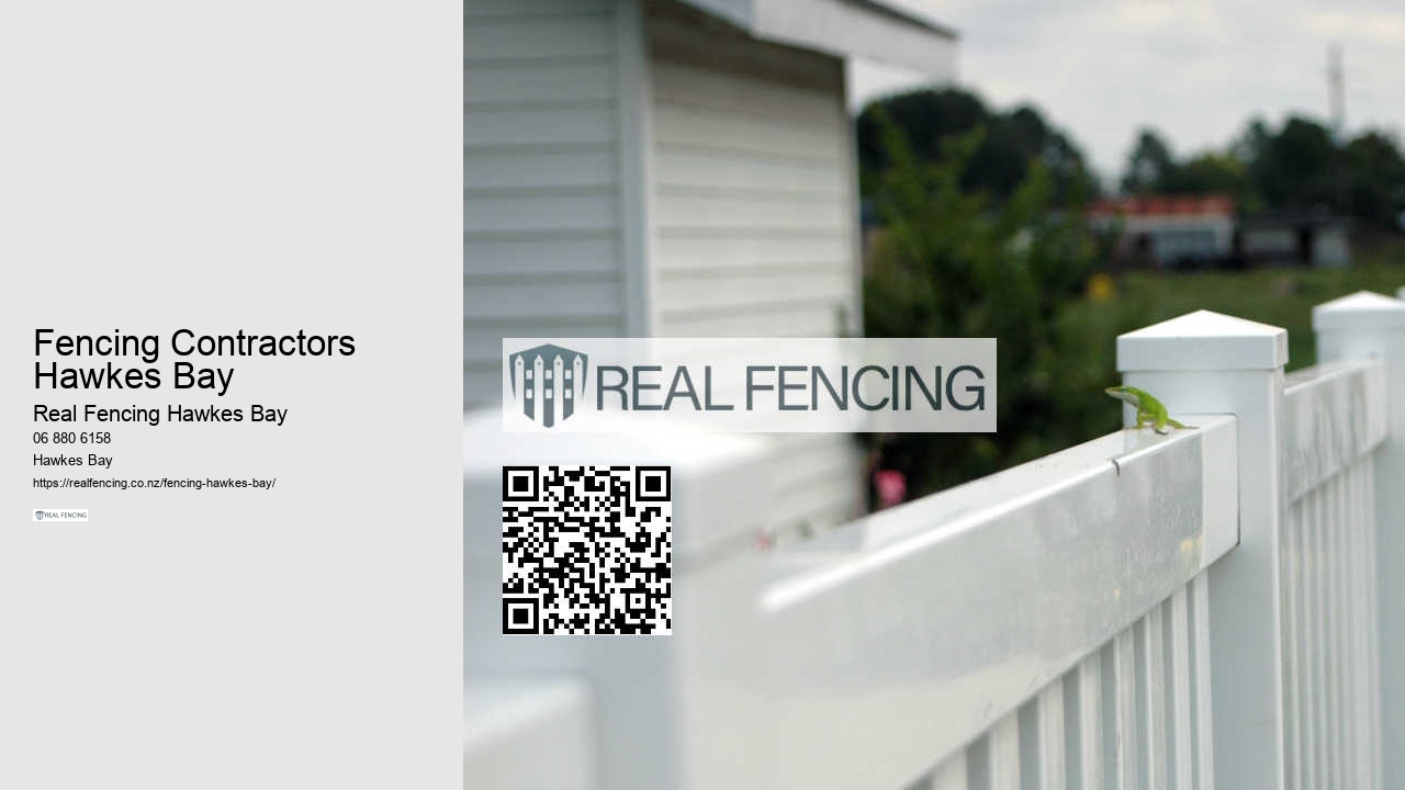 PVC & Vinyl Fencing Hawkes Bay