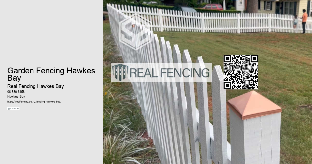 Garden Fencing Hawkes Bay