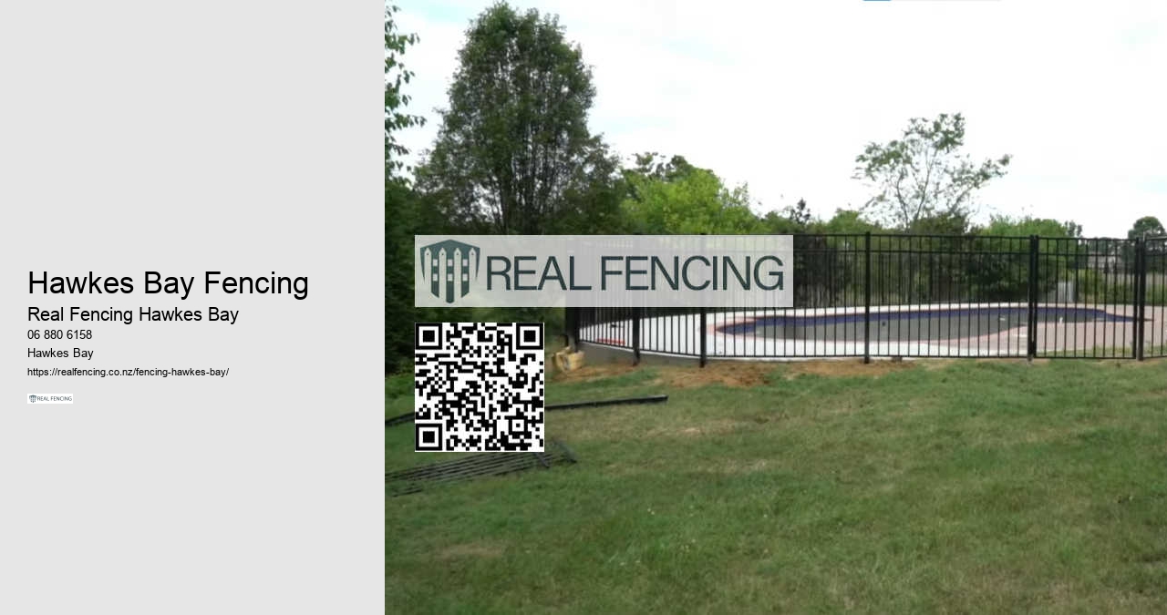 Custom Fencing Hawkes Bay