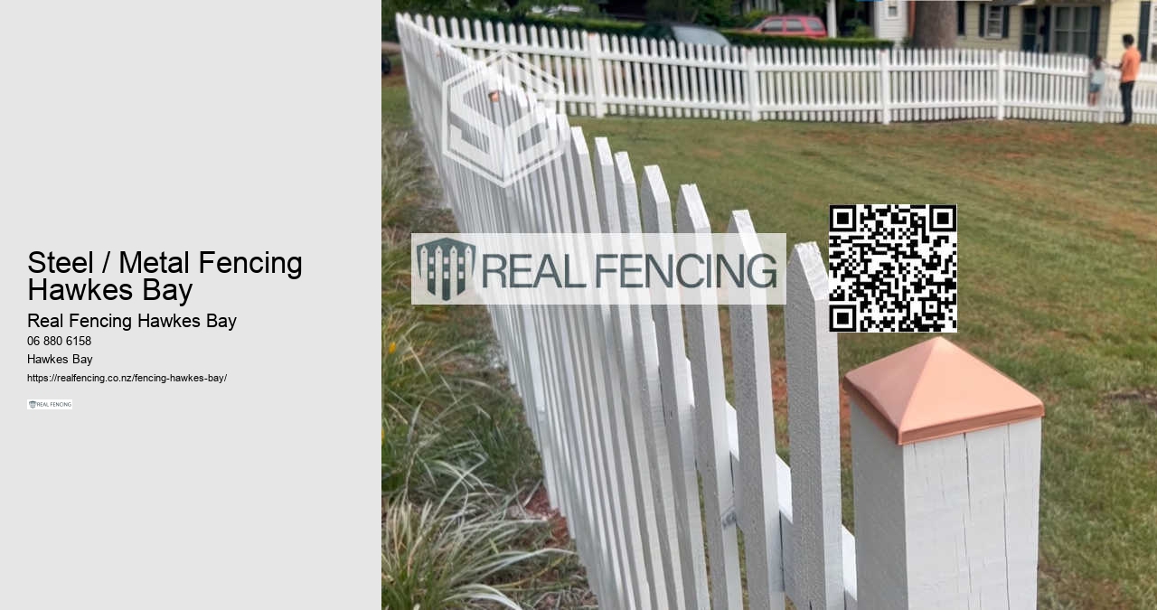 Steel / Metal Fencing Hawkes Bay