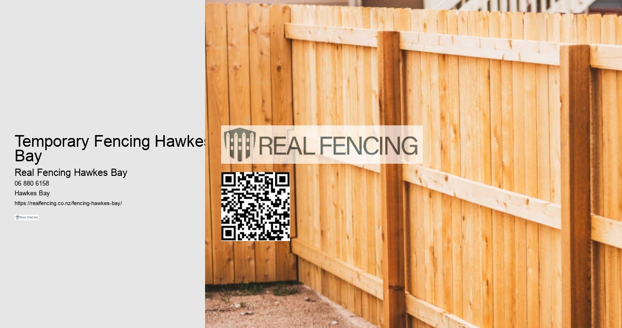 Removable Fencing Hawkes Bay