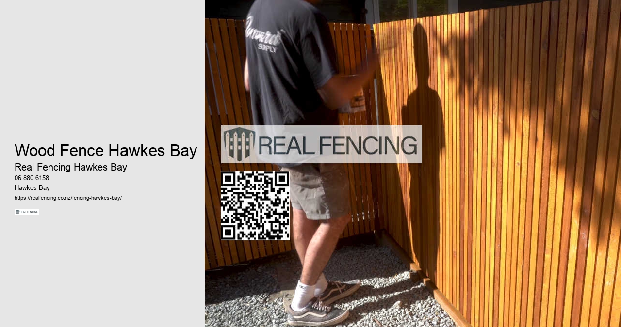Fence Design Consultation Hawkes Bay