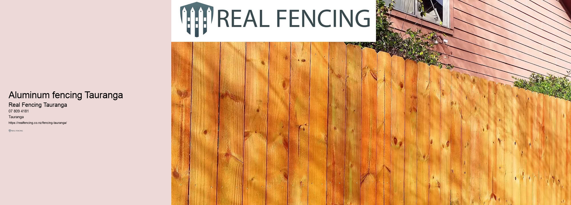 Aluminum fencing Tauranga