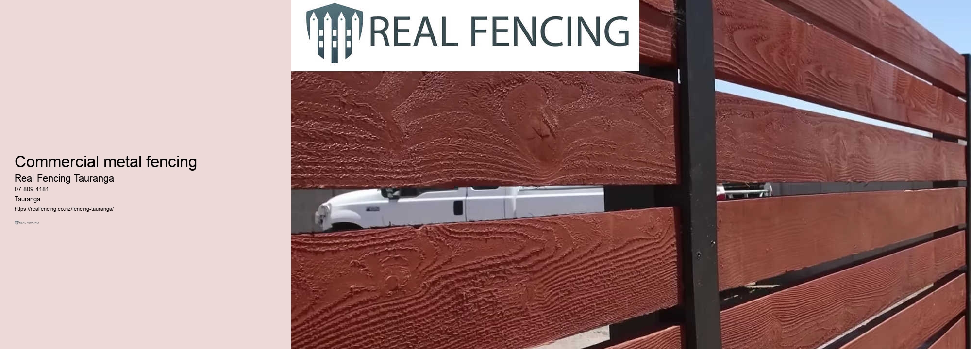 Commercial aluminum fencing