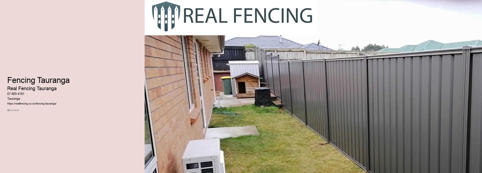 Tauranga fencing