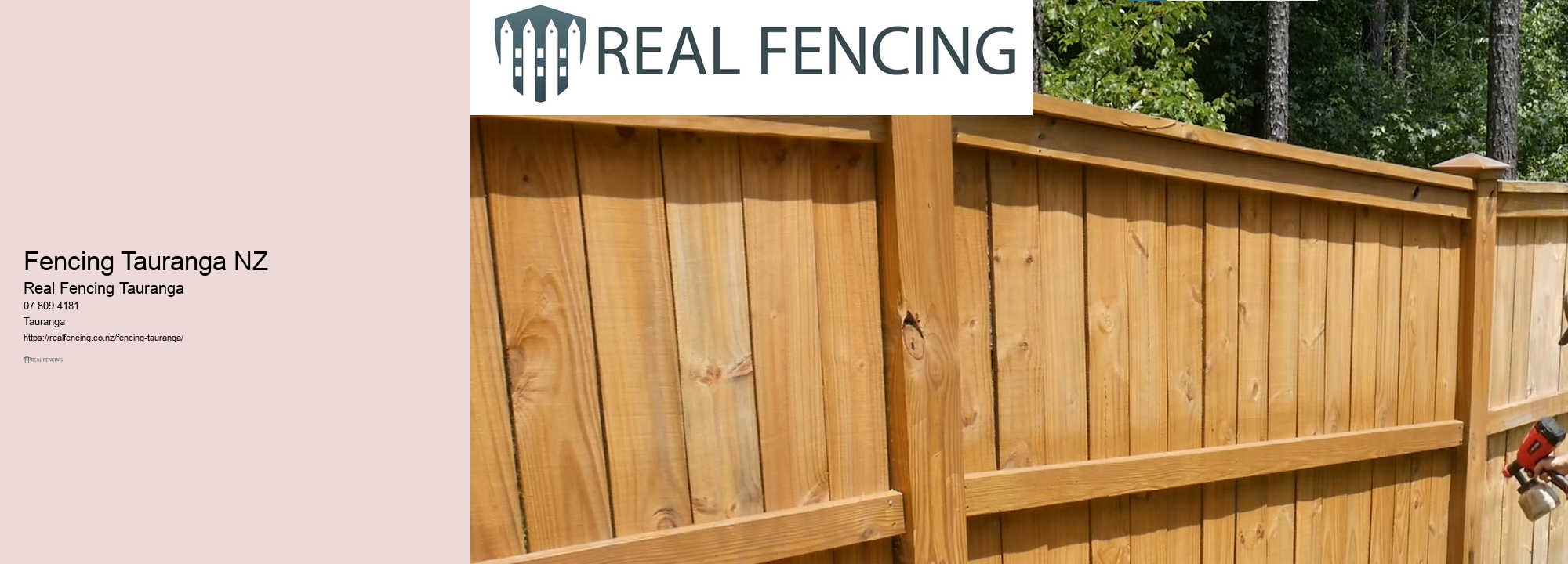 Timber fencing Tauranga