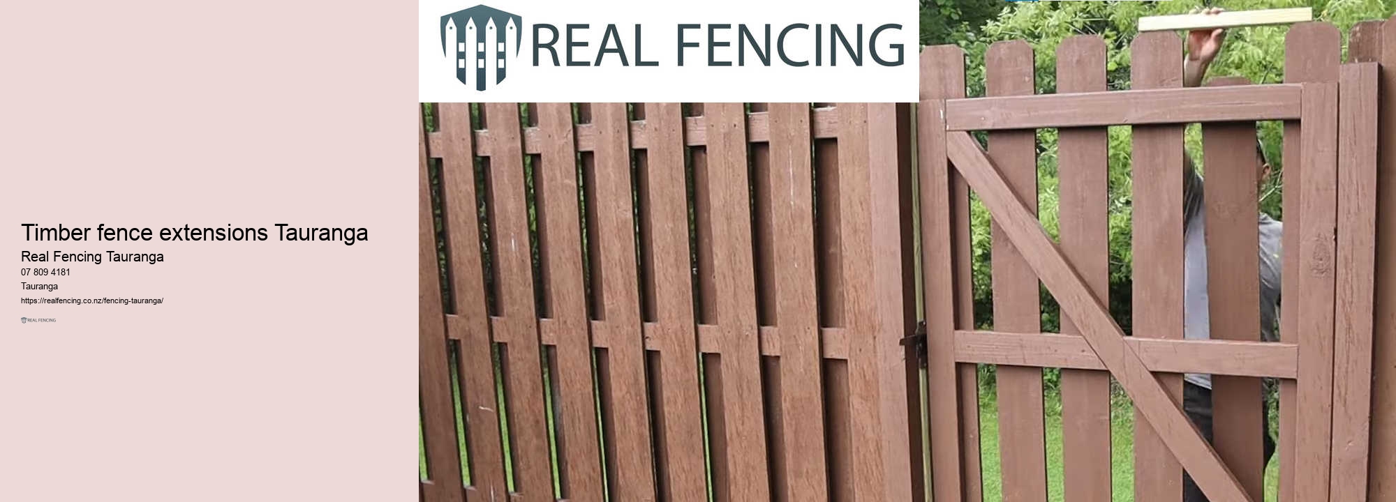 Fence repair company
