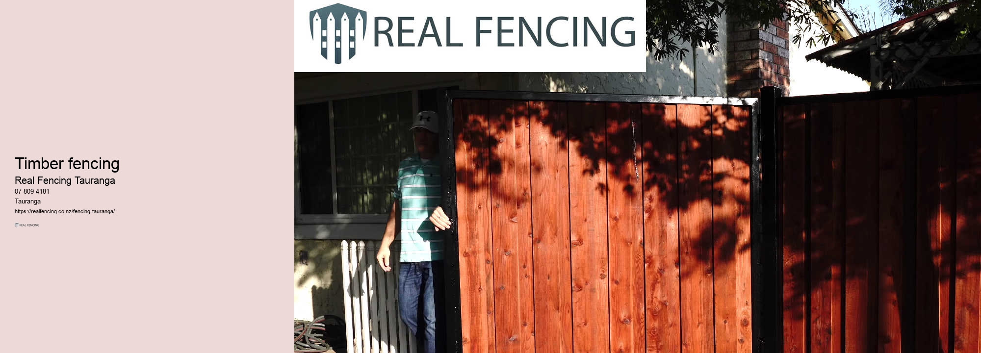 Fencing Tauranga NZ