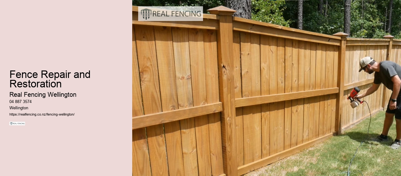 Fence Repair and Restoration