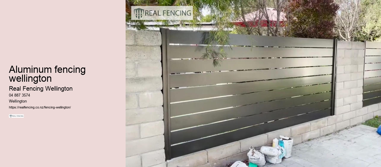aluminum fencing wellington
