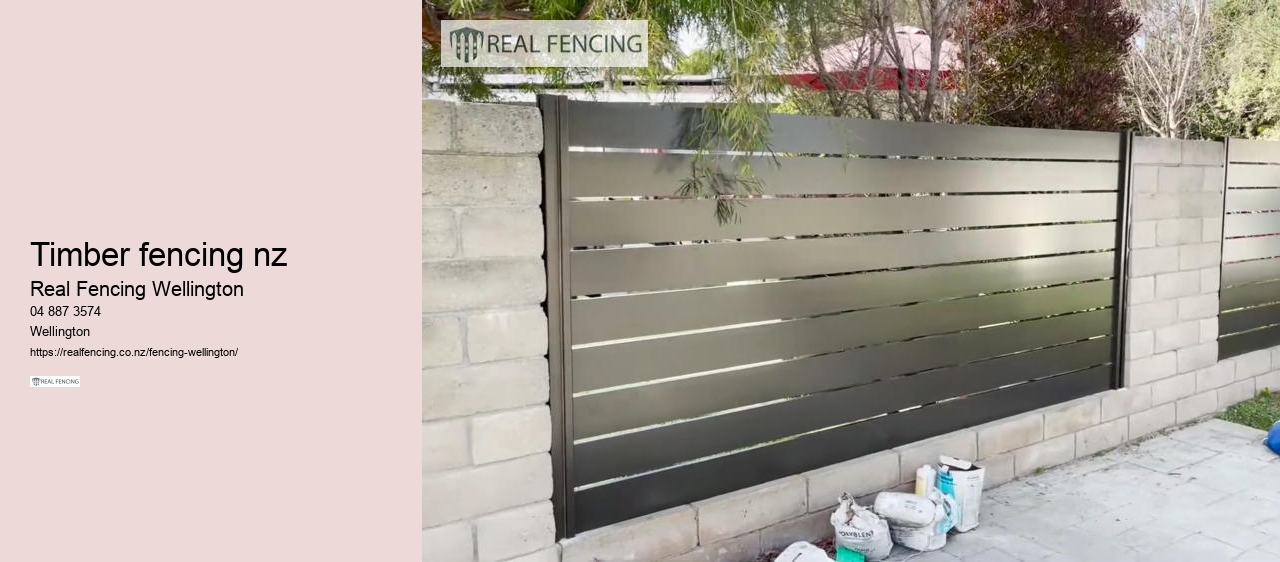 timber fencing nz